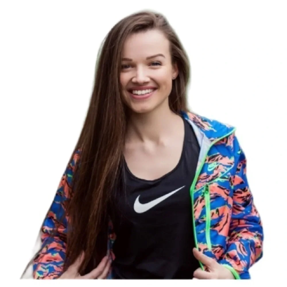 Nike Women's Packable Camouflage Trail Running Jacket